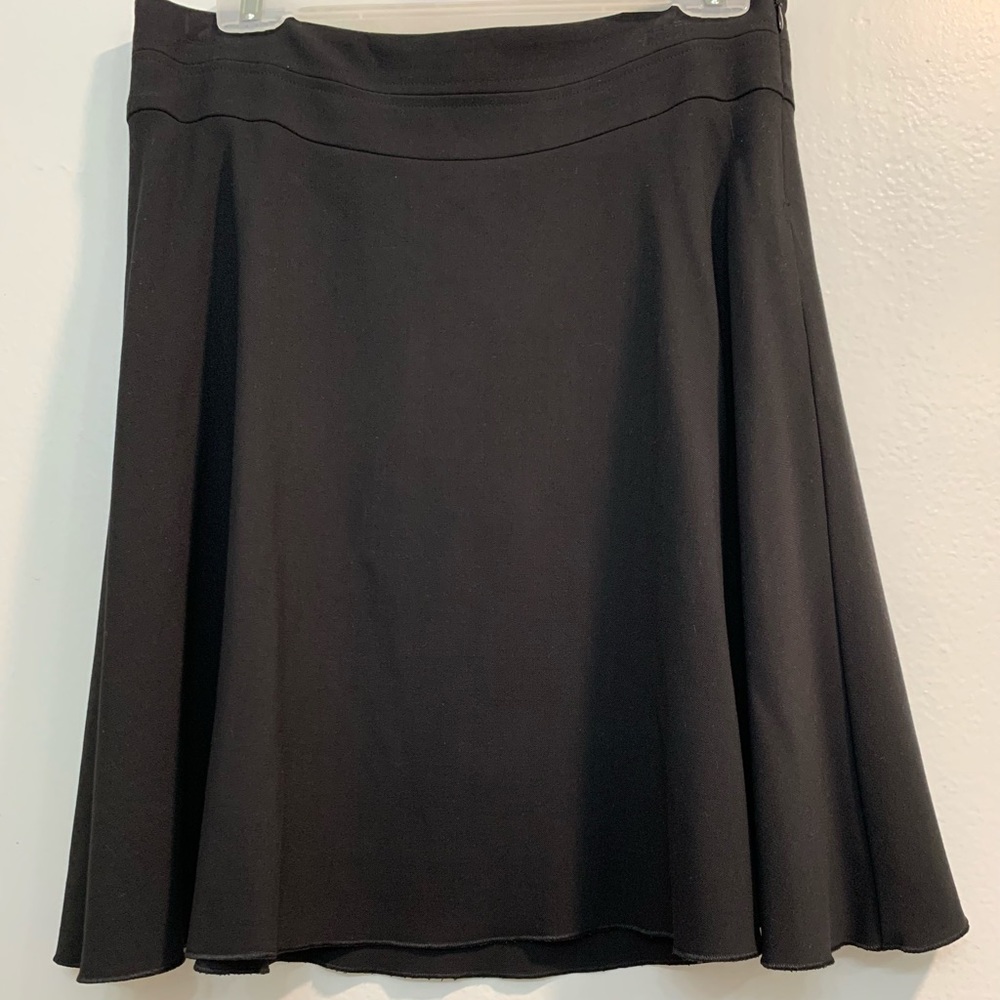 🦋 Parallel Black Skirt Women's Size 8